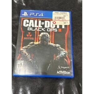 Call of Duty Black Ops III 3 PS4 Sony PlayStation 4 Game Activision Treyarch